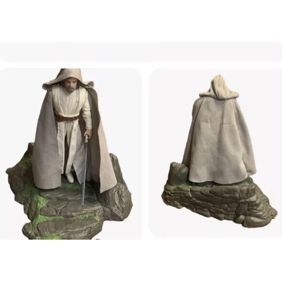 NEW! Star Wars Black Series Luke Skywalker Jedi Master Deluxe Set Sealed Figure - Picture 7 of 7